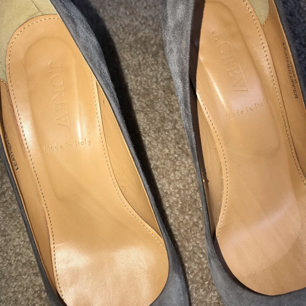 WILL ACCEPT REASONABLE OFFERS! J Crew Suede Wedges - Picture 5 of 8